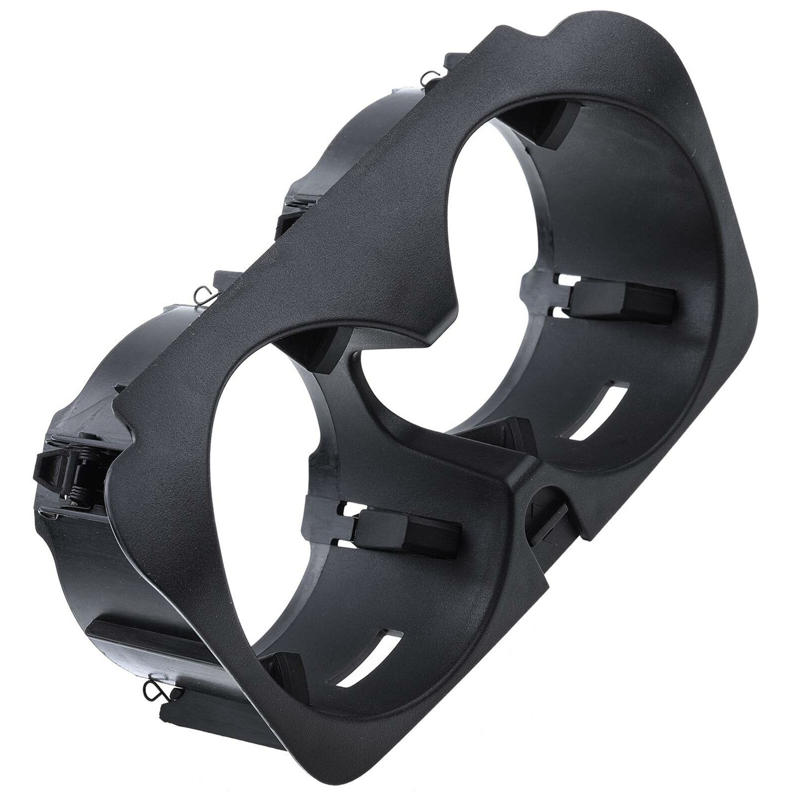 Front Dual Cup Holder For Mercedes-Benz W205 C205 C43 AMG C200 2015-2018 Black