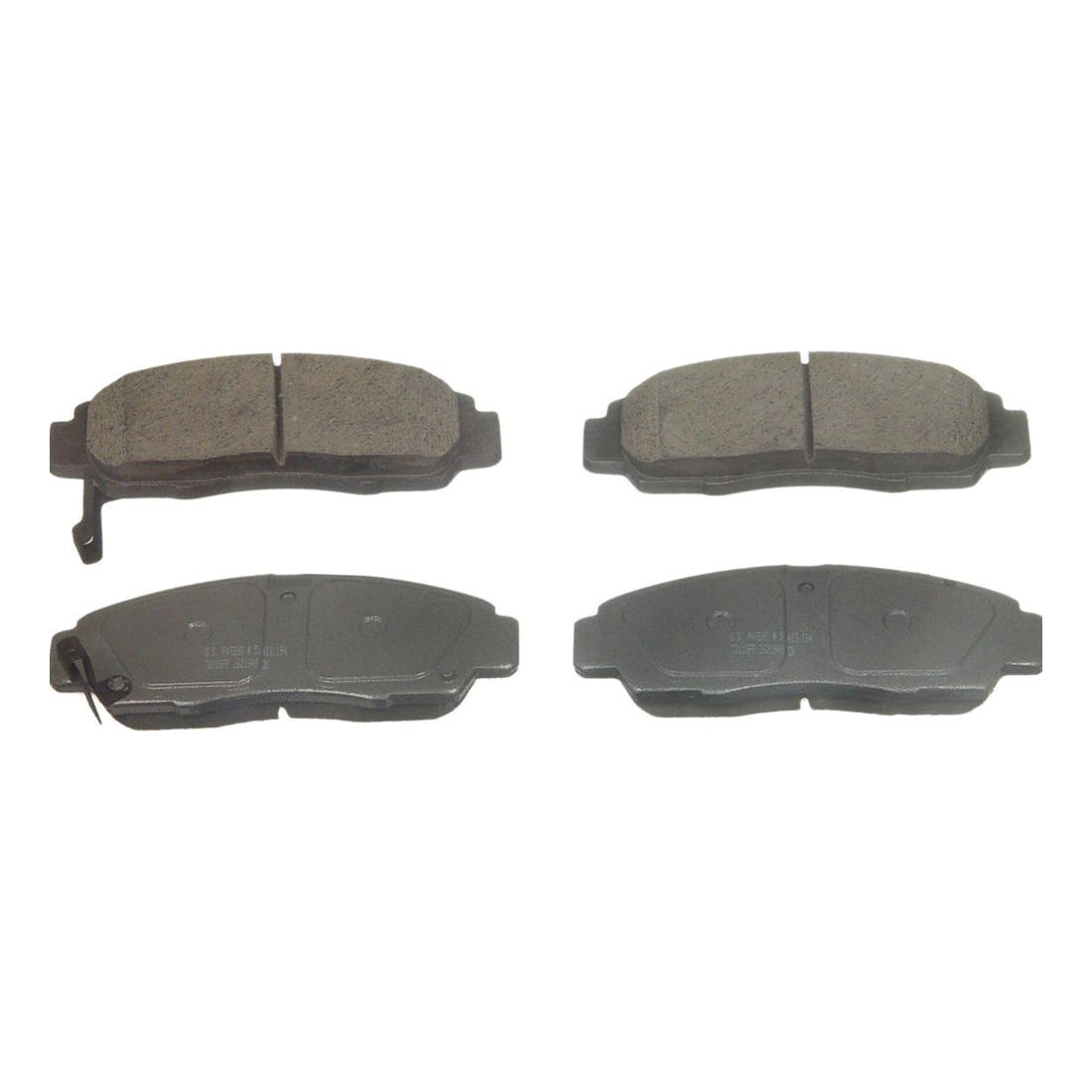 For 2010 Acura TSX V6 Disc Brake Pad Set-ThermoQuiet Disc Brake Pad Front QC787