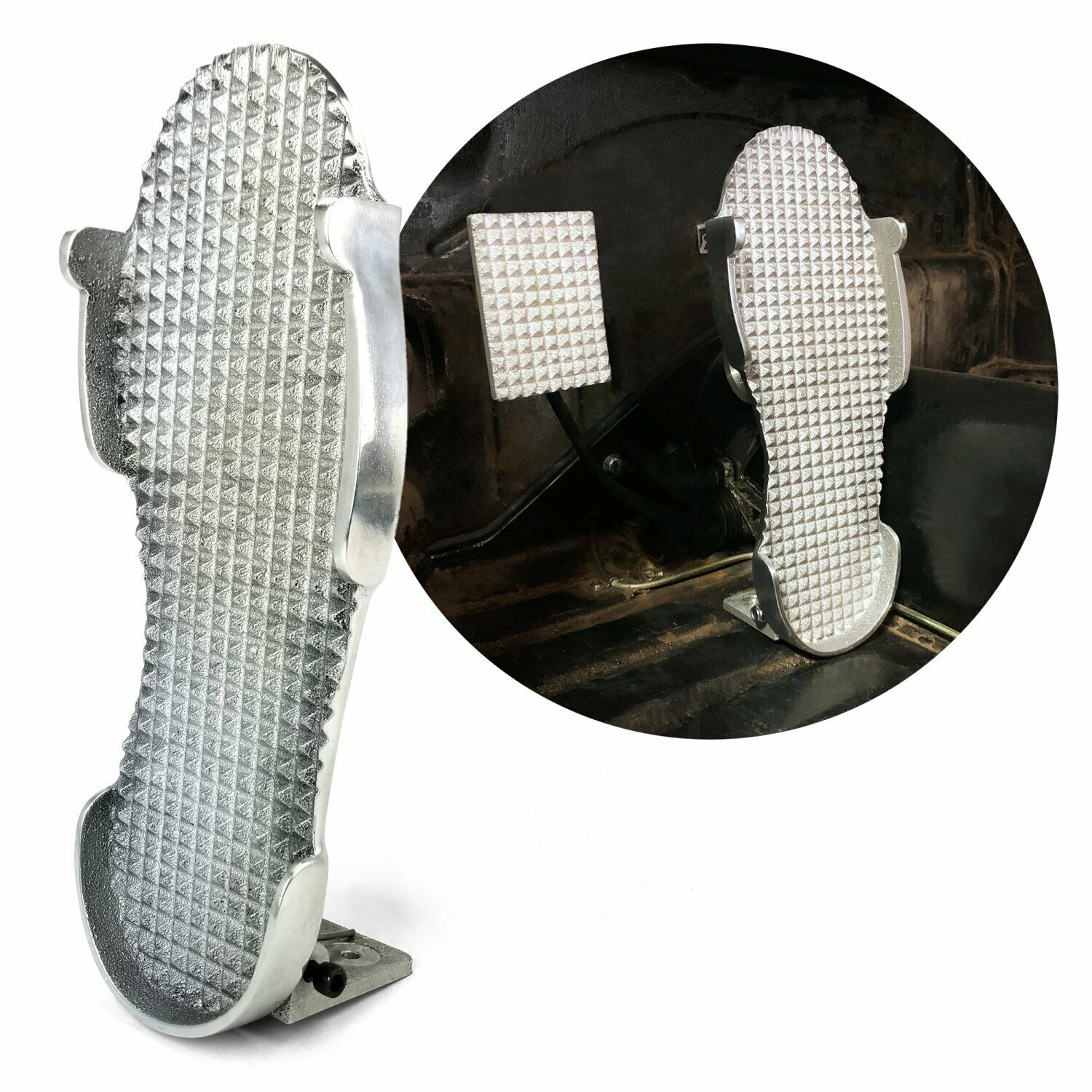 For Chevrolet GMC Plymouth Heavy Duty Big Foot Floor Mount Accelerator Gas Pedal