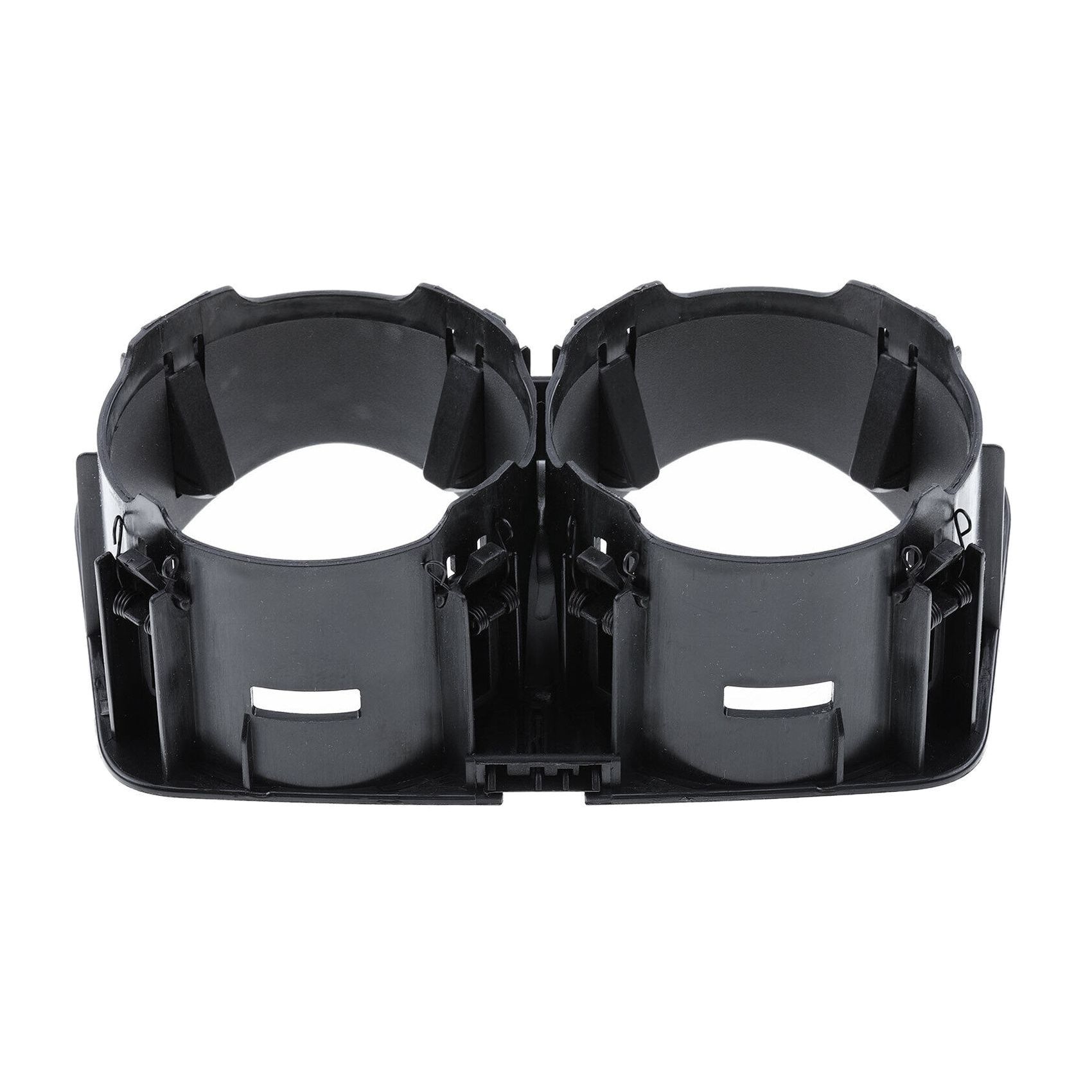 Front Dual Cup Holder For Mercedes-Benz W205 C205 C43 AMG C200 2015-2018 Black
