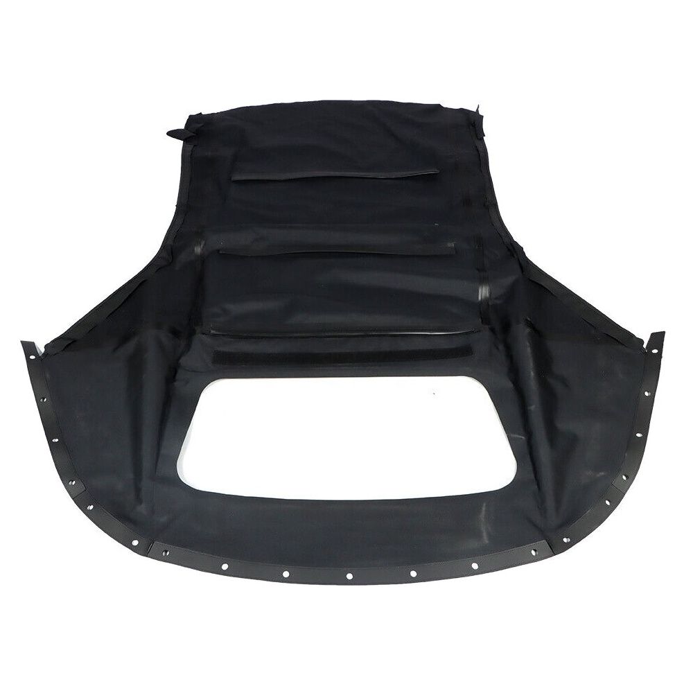 For Chrysler 2004-2006 Sebring Base Black Sailcloth Soft Top & Plastic Window