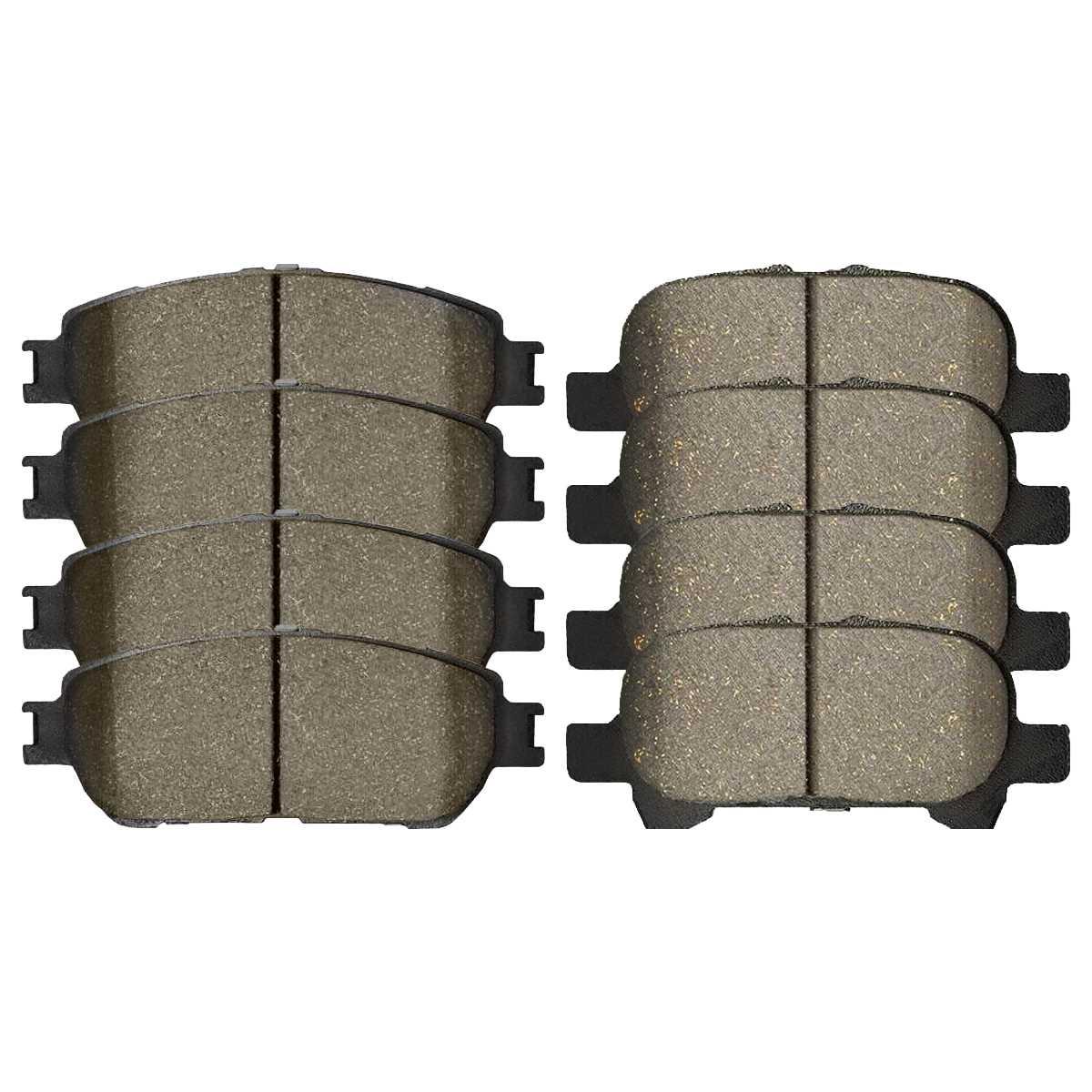 For 2005 2006 Toyota Camry 2005 2006 2007 Avalon Front Rear Ceramic Brake Pads
