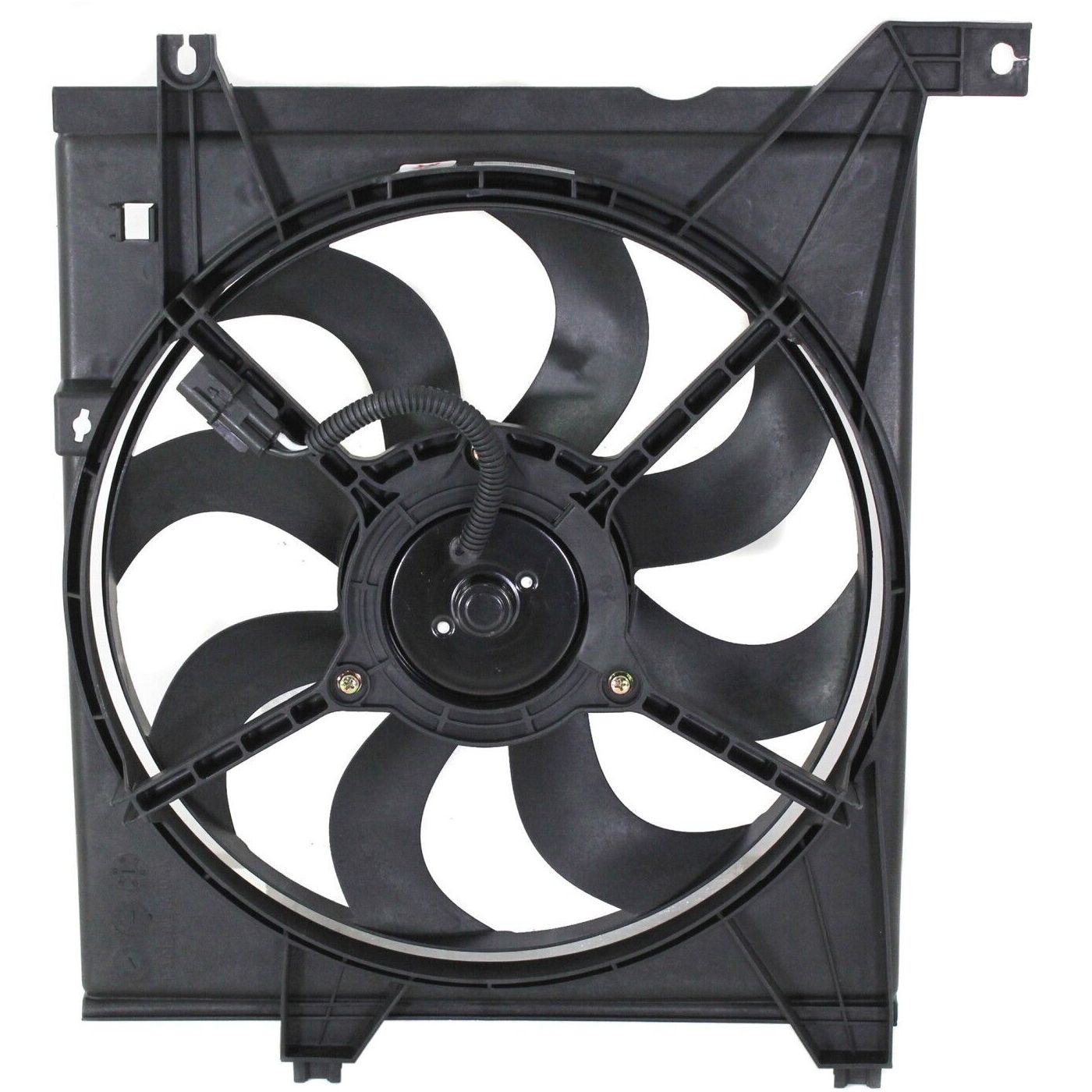 Cooling Fan Assemblies Set Of 2 Driver & Passenger Side Left Right For Kia Pair