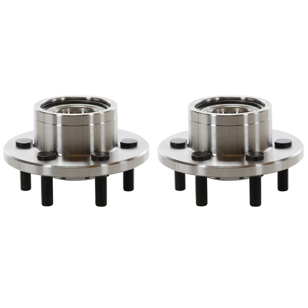 2 Sets Of - For 1997-2003 2004 Dodge Dakota 1999-2003 Durango Front Wheel Hub Bearing