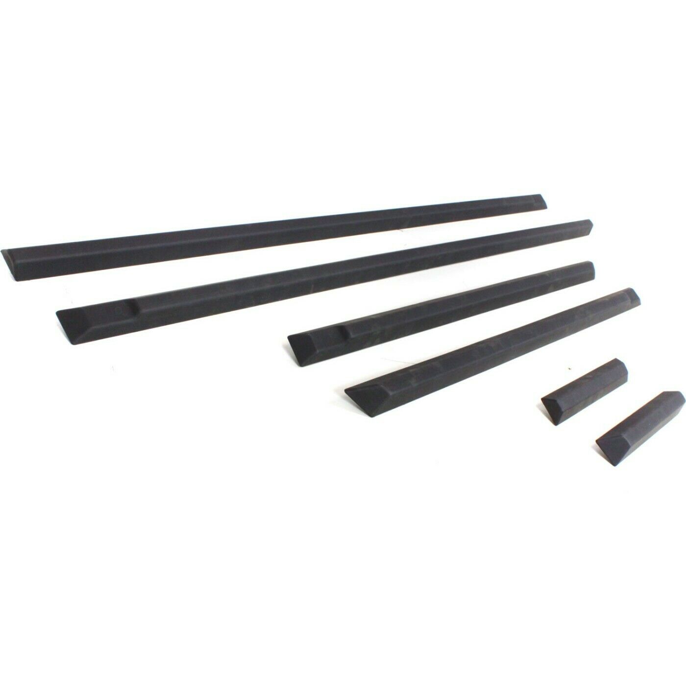 Set Of 6 Door Molding And Beltlines Front Driver & Passenger Side For BMW