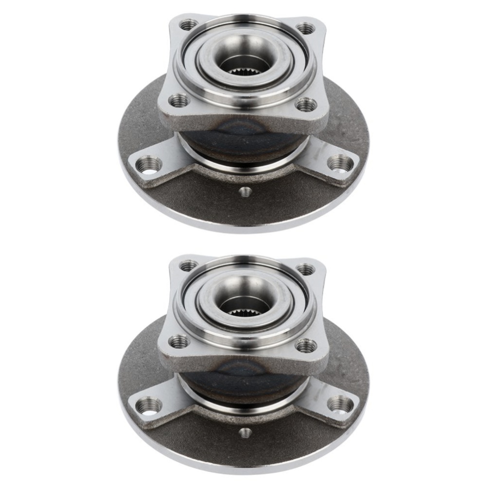 Pair Wheel Bearing Hub Assembly Rear For 2008-2016 Smart Fortwo