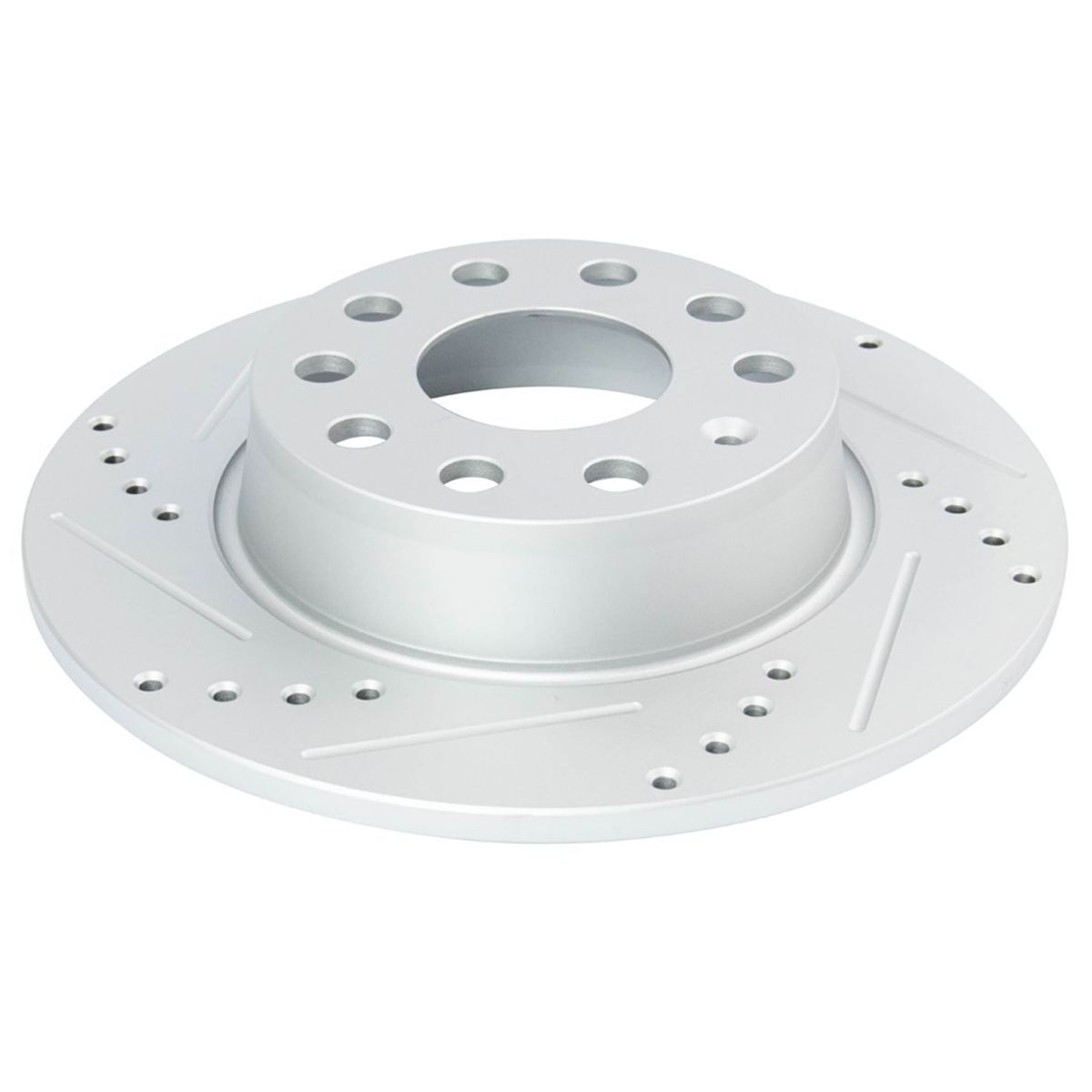 Rear Ceramic Brake Pad & Performance Coated Rotor Kit W/Chemicals