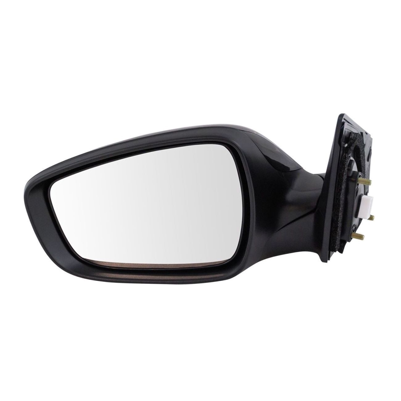 For 2015-2016 Hyundai Elantra Sedan Mirror Power Smooth Black Driver Side Left