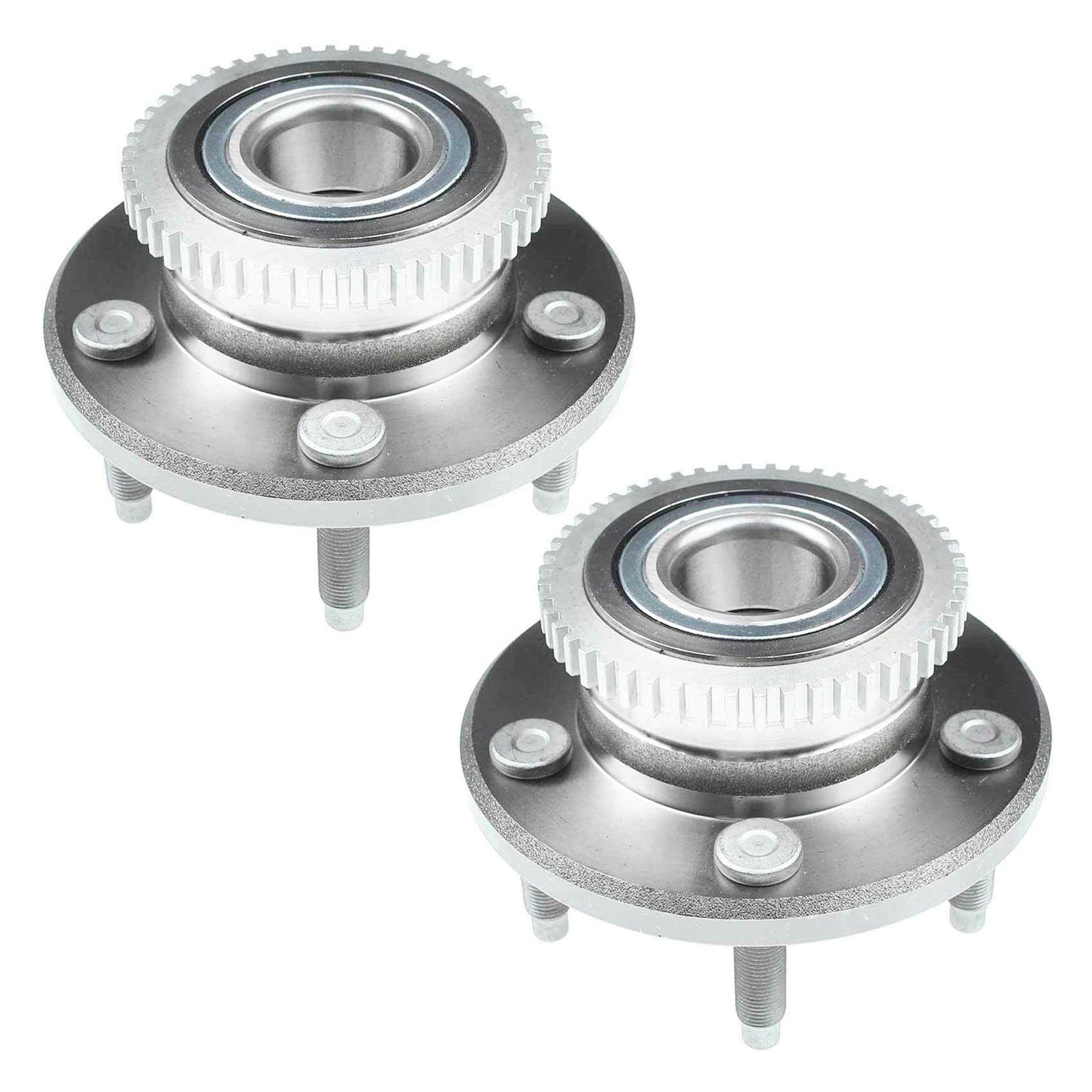 For 2005-2014 Mustang GT Convertible Front L & R Wheel Hub Bearing Assembly