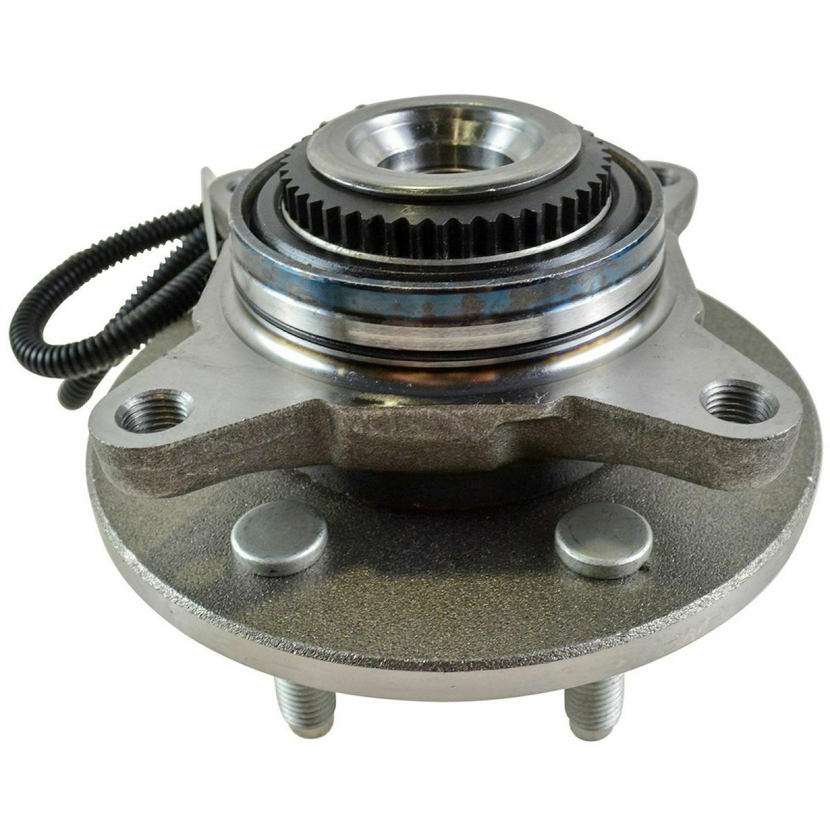 Front Posi Ceramic Disc Brake Pad Performance Cross Drilled Rotor Wheel Hubs