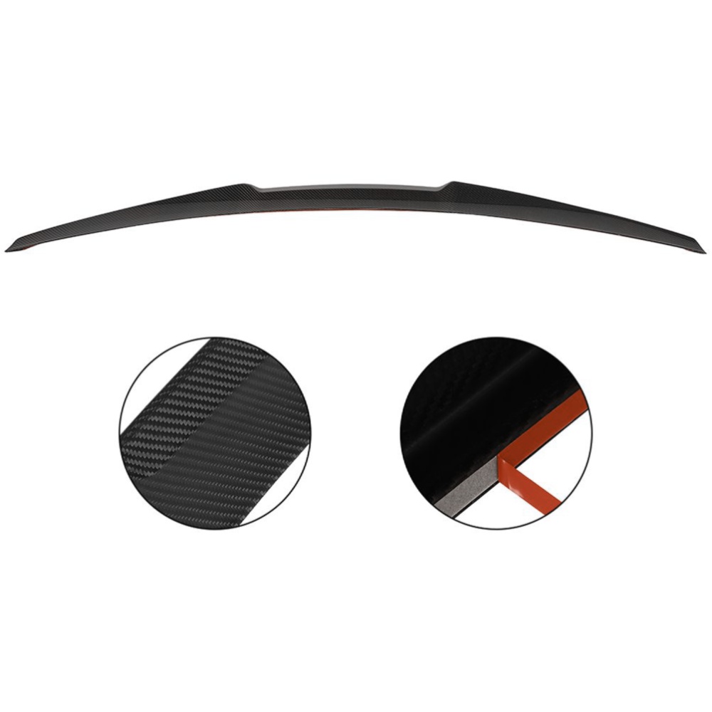 Fits 2011-2017 BMW 5-Series F10 Real Carbon Fiber Rear Trunk Spoiler Wing