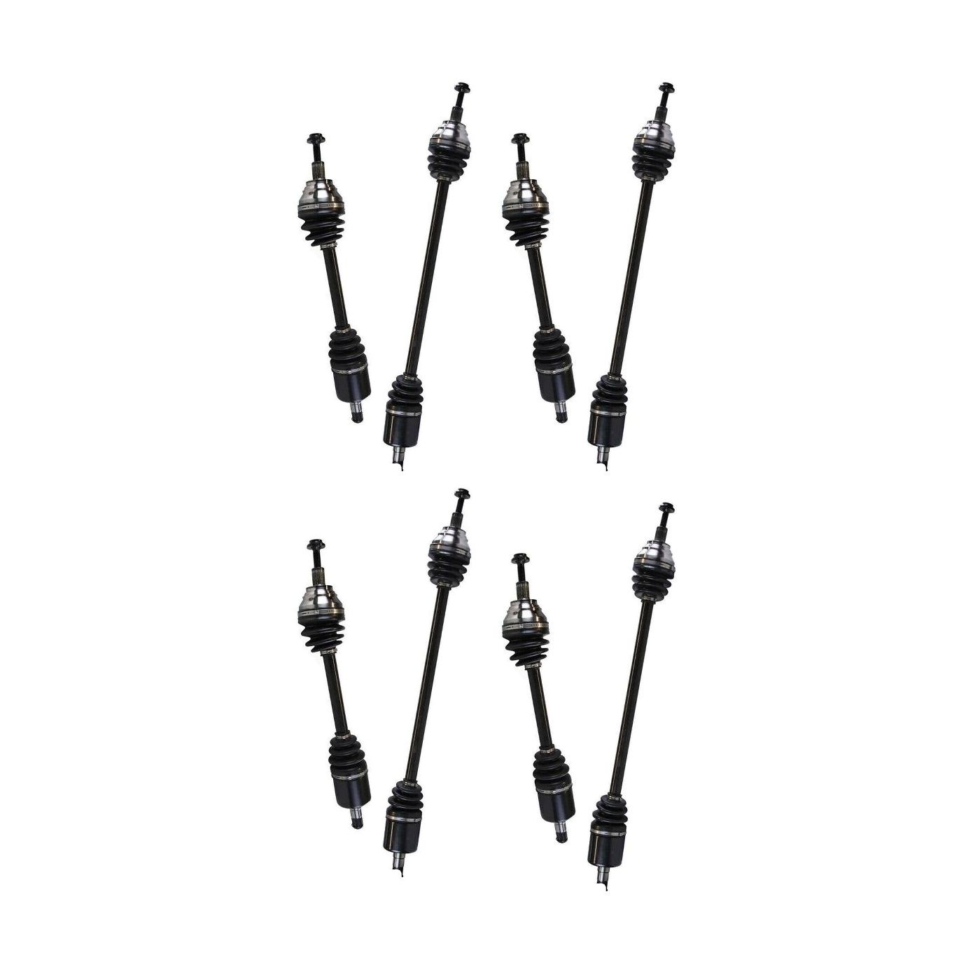 4 Sets Of - Front CV Axle Shafts Assembly For CC Golf Jetta Passat Rabbit 2.5L