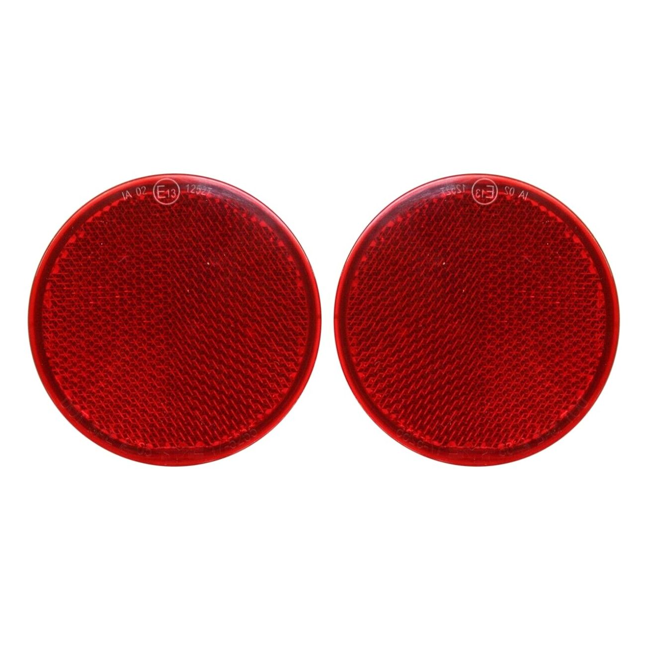Pair Set Of 2 Bumper Face Bar Reflectors Rear Left/Right Passenger Or Driver