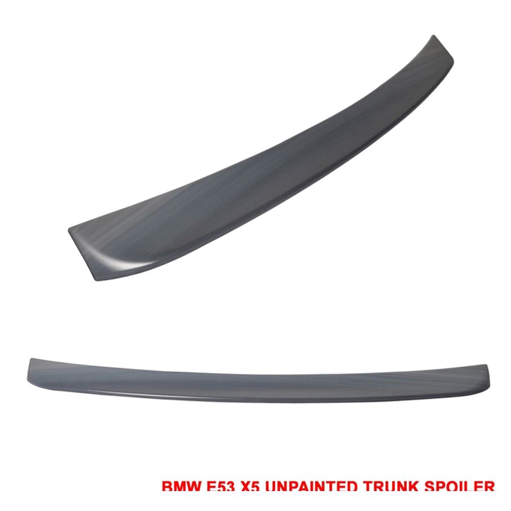 Fits 00-06 BMW E53 X5 SUV Style Rear Roof Window Spoiler Wing Unpainted ABS