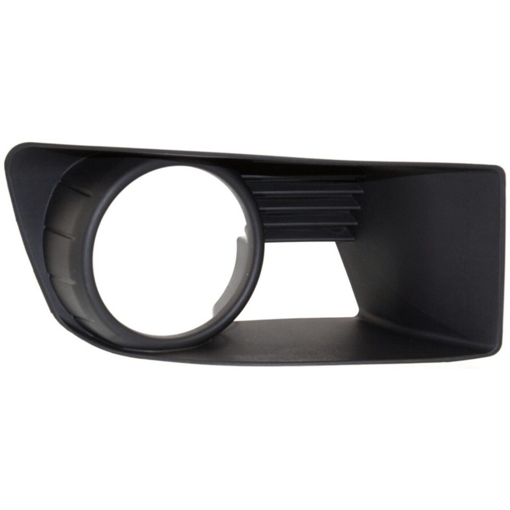 Fog Light Trim Set For Dodge 2007-2010 Caliber Left & Right Black Plastic 2Pc