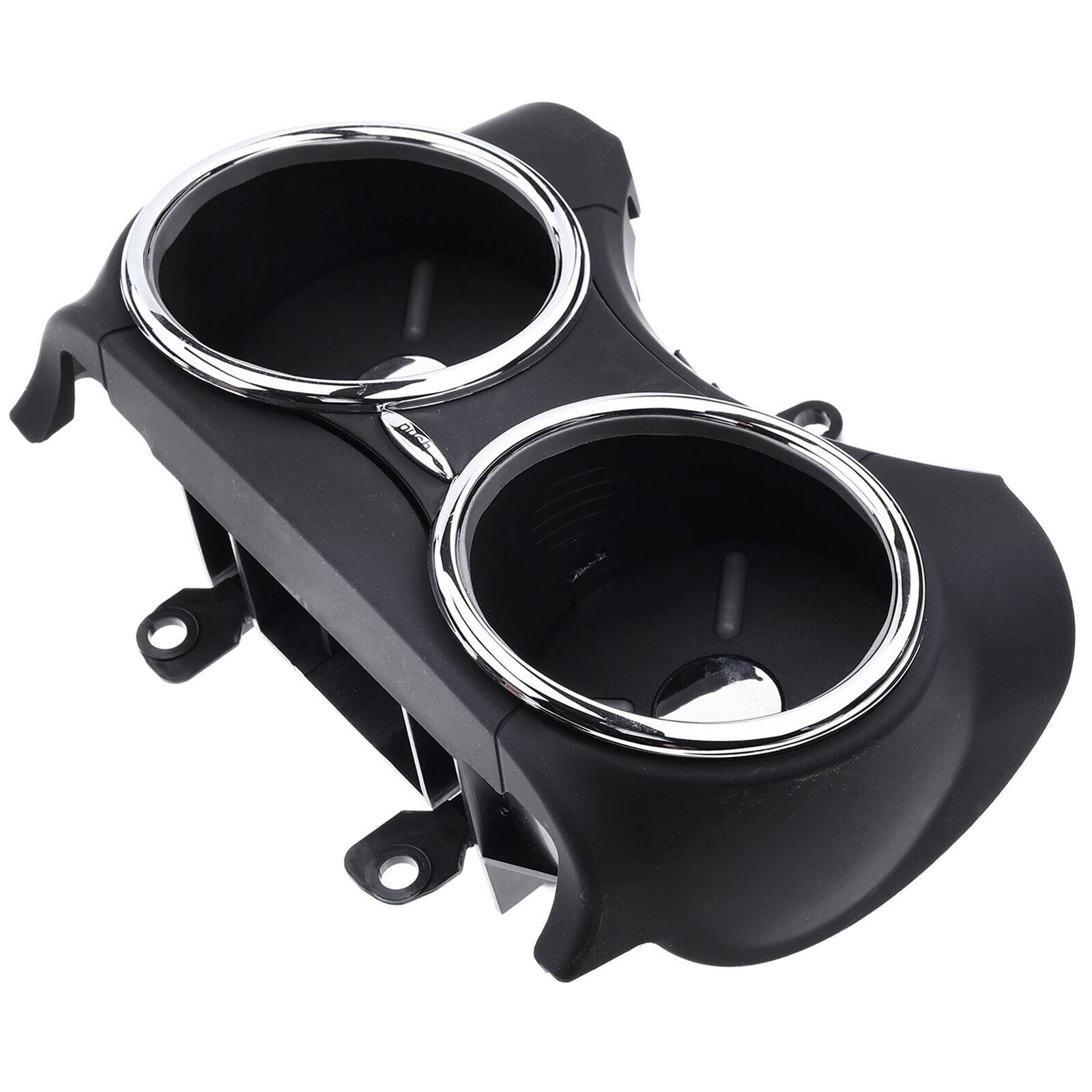 1x Front Dual Cup Holder For 06-11 Mercedes-Benz CLS500 Base Sedan W219 Black