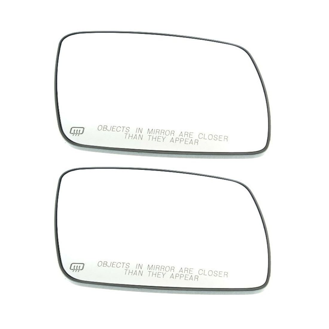 2 Sets Of - Mirror Glass For 2009-2020 Journey Sport Utility Right Heated With