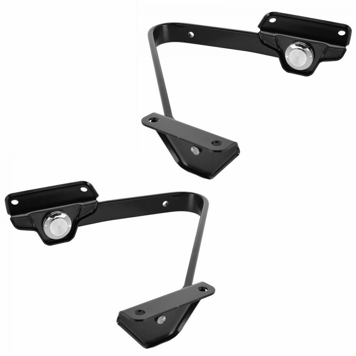 Mirrors Manual Swing Lock 5" X 8" Black LH RH Pair For 1980-1997 Ford