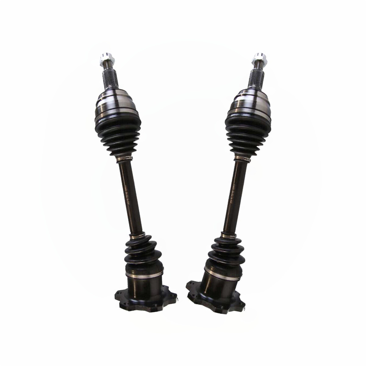 2 Sets Of - Front CV Axle Shafts Assembly For 2007-2018 Cadillac Chevrolet GMC V8