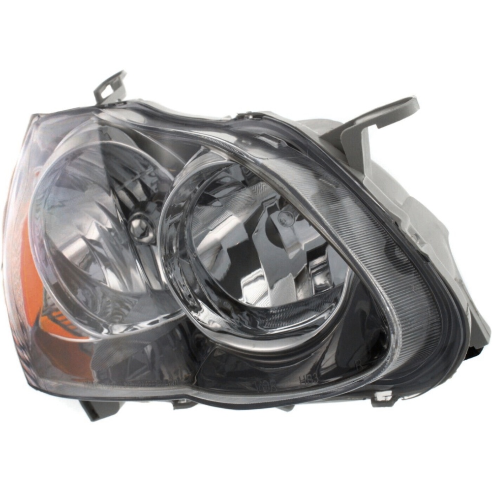 Headlight For 05-08 Corolla S 05-06 Corolla XRS Right Black Housing With Bulb