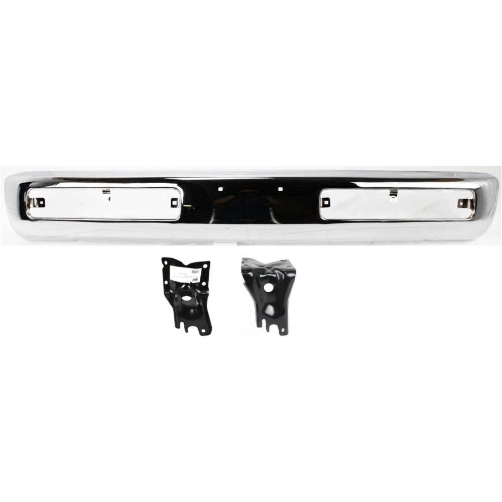 Bumper Face Bars Kit Front Chrome For 96-97 Pickup SE 96-97 Pickup XE Truck