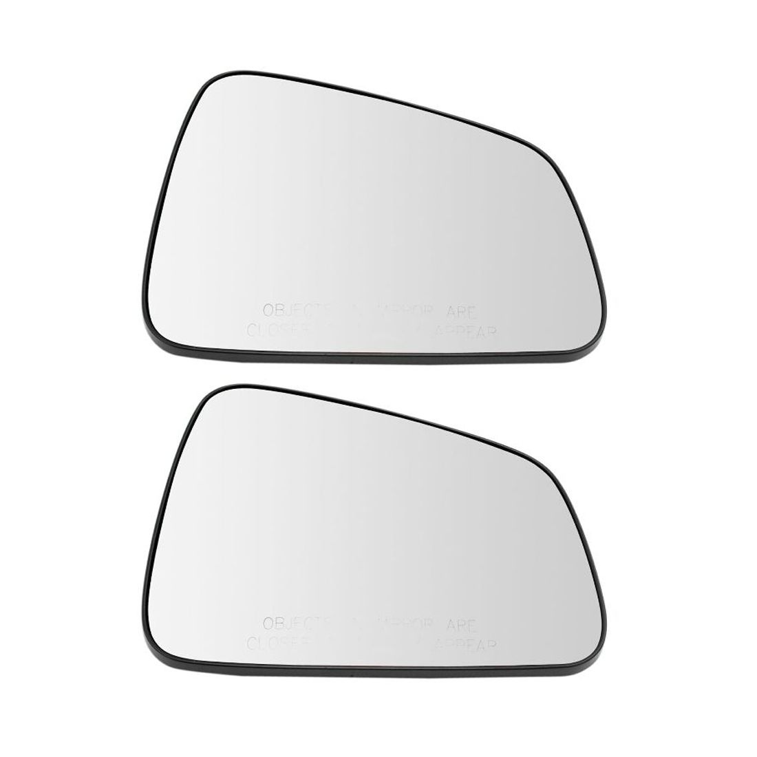 2 Sets Of - Exterior Mirror Glass W/ Backing Plate Right Passenger Side For 15-20