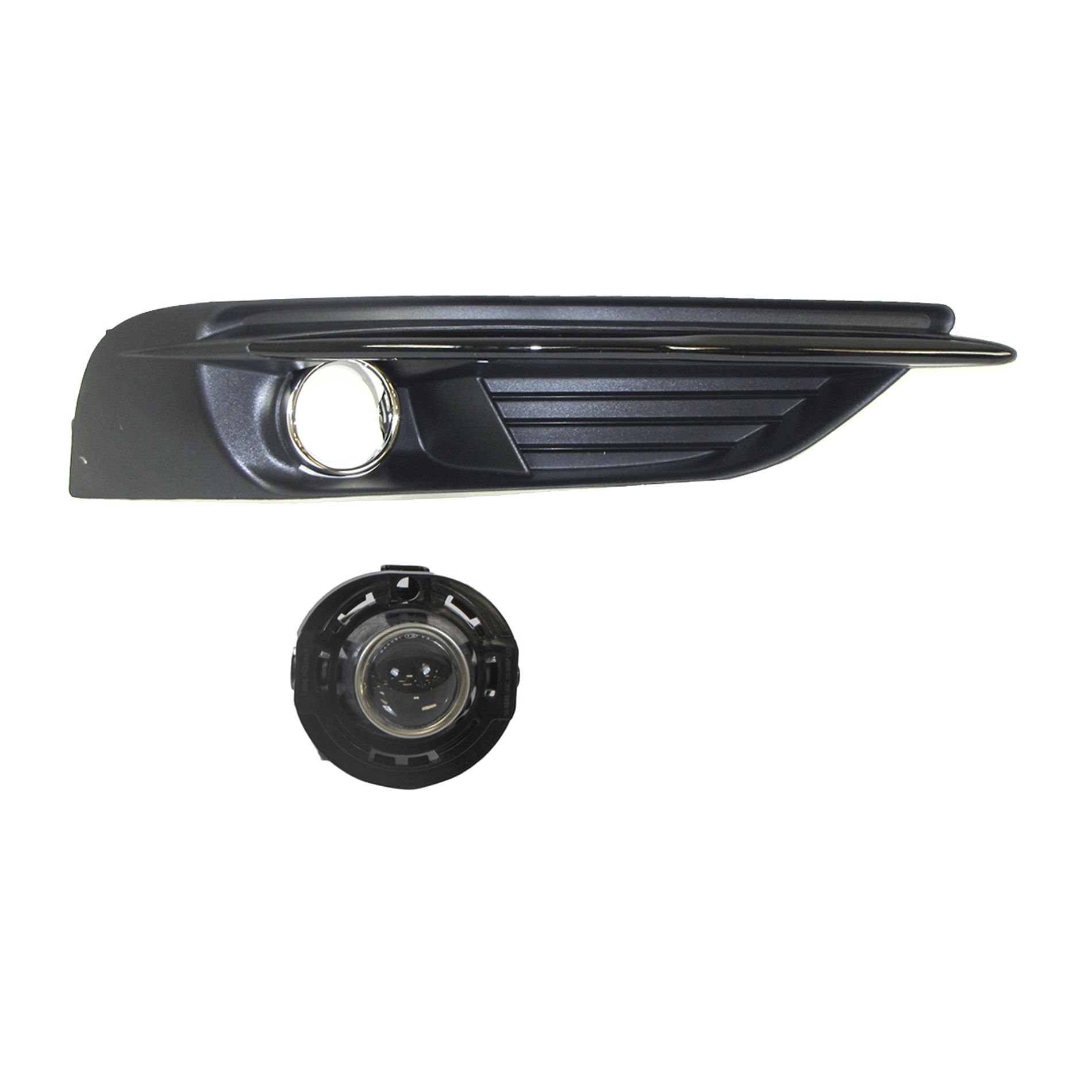 For 2011-2014 200 Limited Front Bumper Outer Fog Light With Bezel Right 2pcs