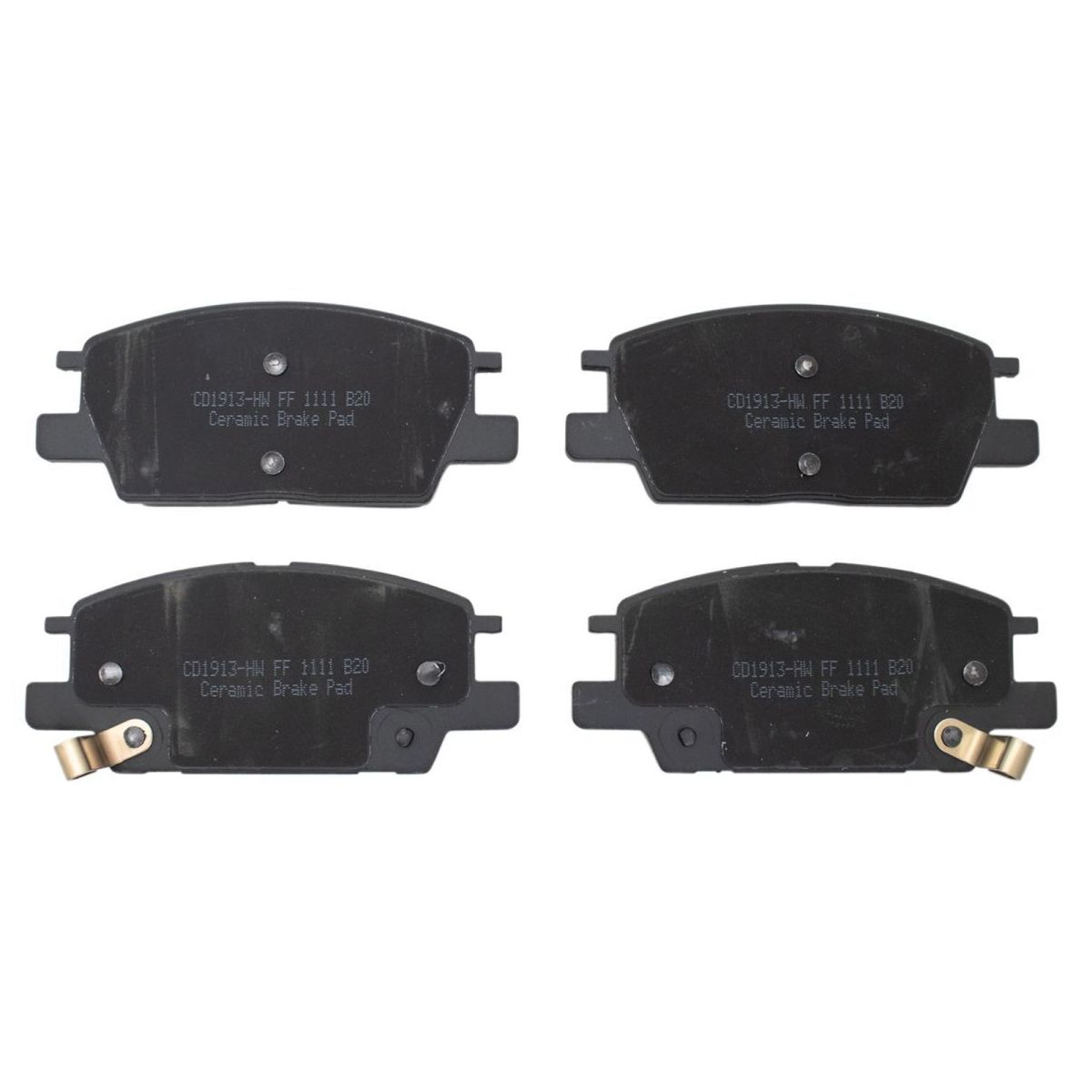 For 2018-2019 Buick LaCrosse Avenir Front Brake Calipers Ceramic Pads & Rotors