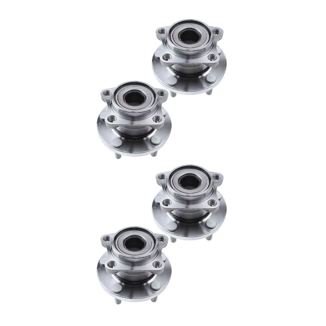 2 Sets Of - Wheel Hub Bearing Assembly Rear Left Or Right For 2007-2015 Cx-9