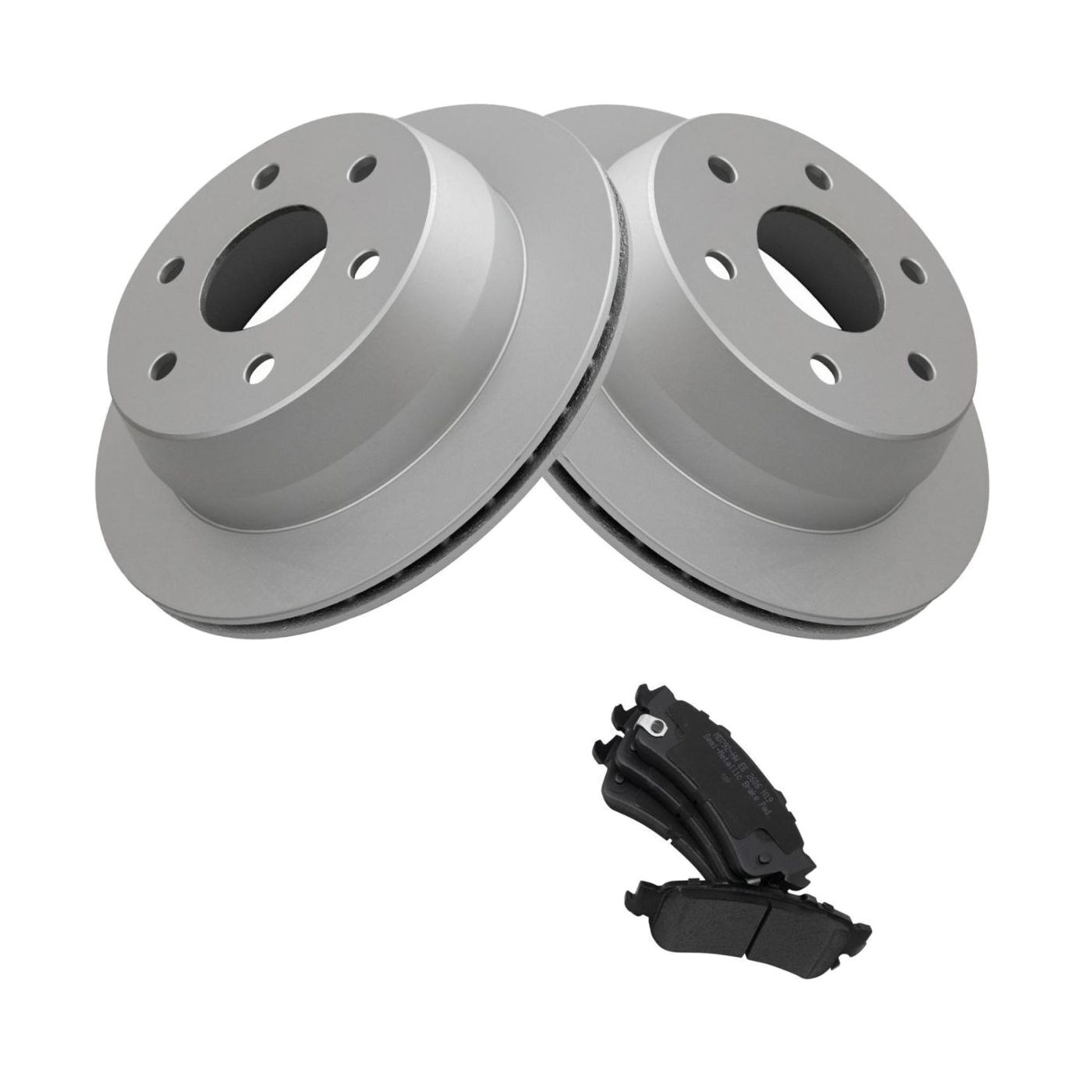 Rear Metallic Brake Pads & G-Coated Rotors Kit For 2003-2005 Astro LS Truck