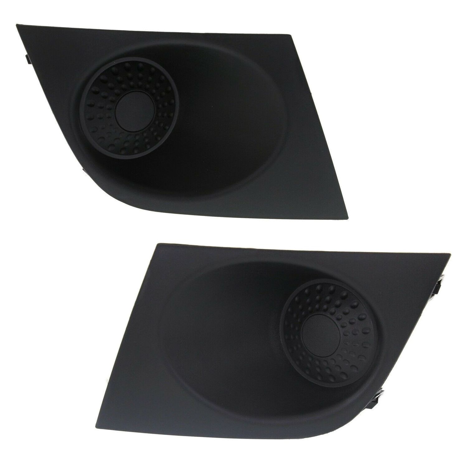 Set Of 2 Fog Light Covers Driver Passenger Side Pair For 2007-2012 Nissan Versa