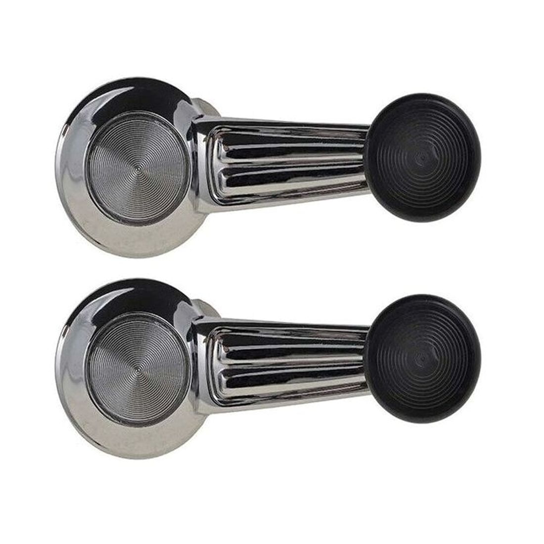 2 Sets Of - For Buick Cadillac Chevrolet 76912 Window Crank Chrome