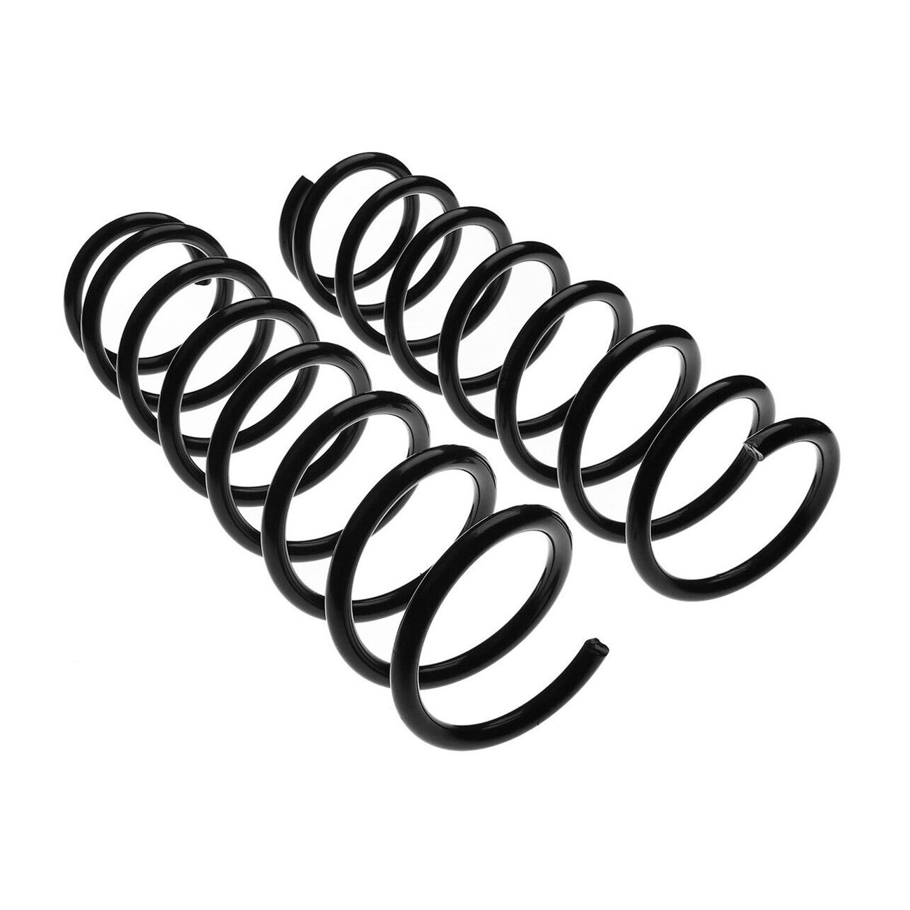 2x Suspension Coil Spring For BMW E60 525i 530i 545i Sedan Rear W/o M-technology
