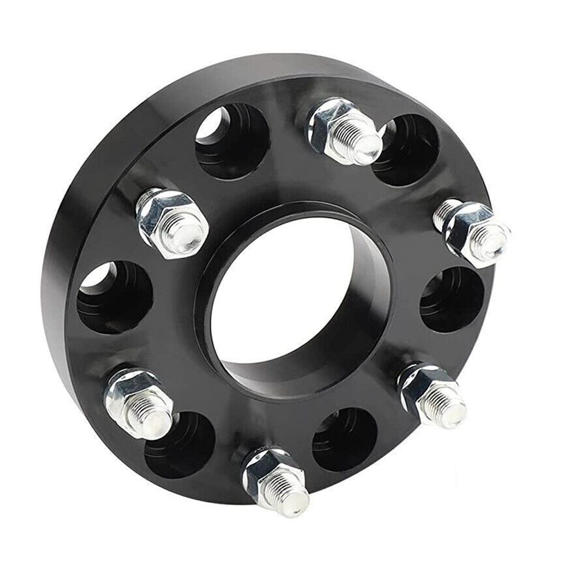 1x 6x5.5 To 6x120 Hub Wheel Adapters 1.5" Put For 99-21 Silverado 1500 Rims On