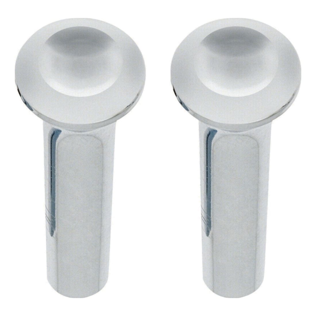 Chrome Door Lock Knob Set For Dodge Plymouth