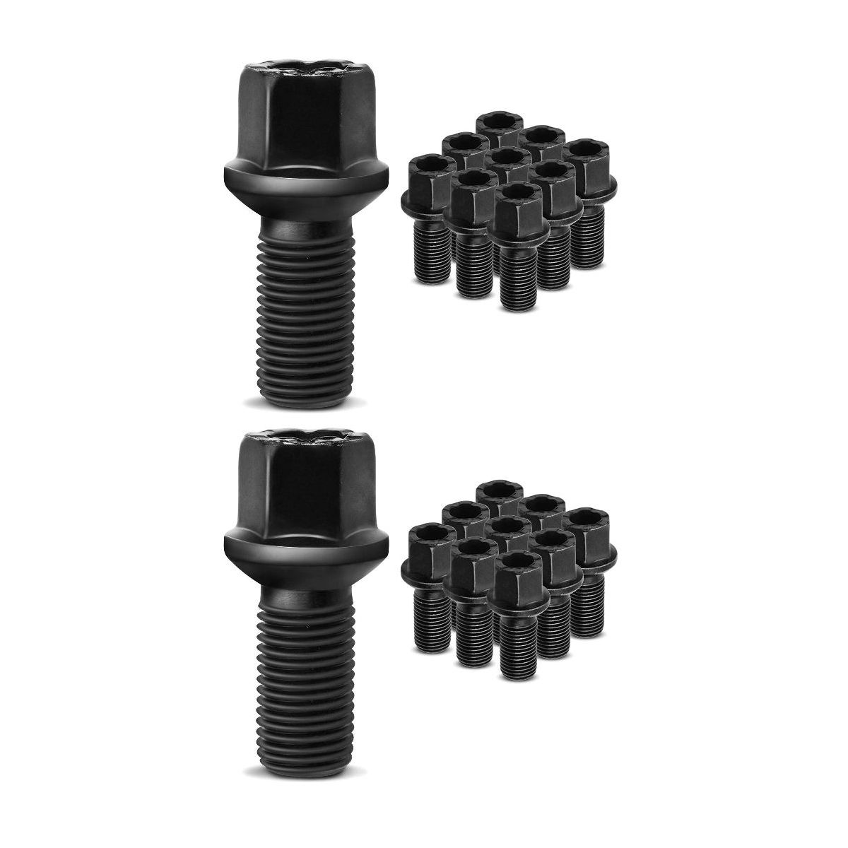 20 PCS - M14-1.5 Wheel Lug Stud For Audi A4 96-20 A5 A6 VW Beetle Golf Jetta Passat