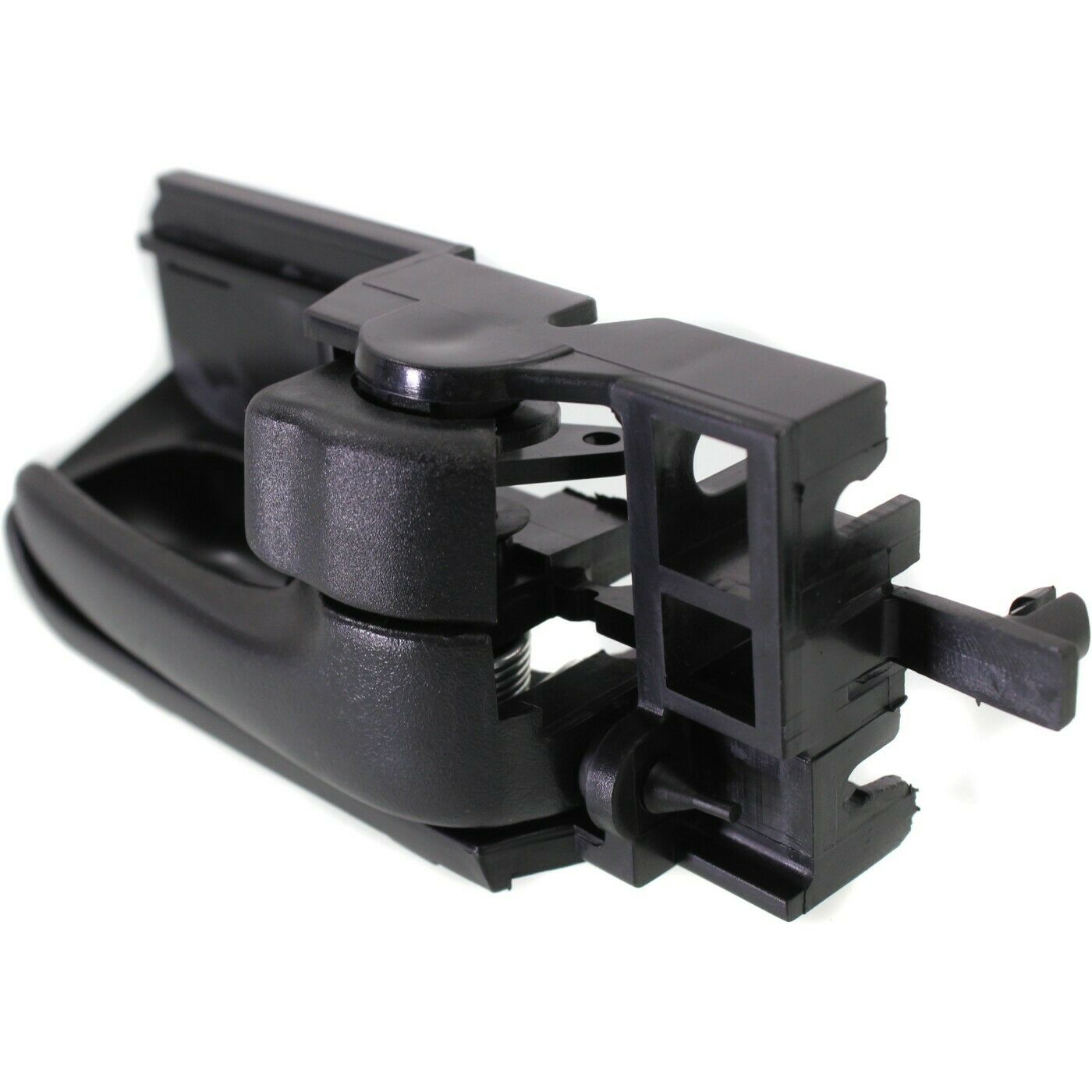Door Handle Set For Pontiac Scion Toyota Front Or Rear Black Plastic 2-Pcs