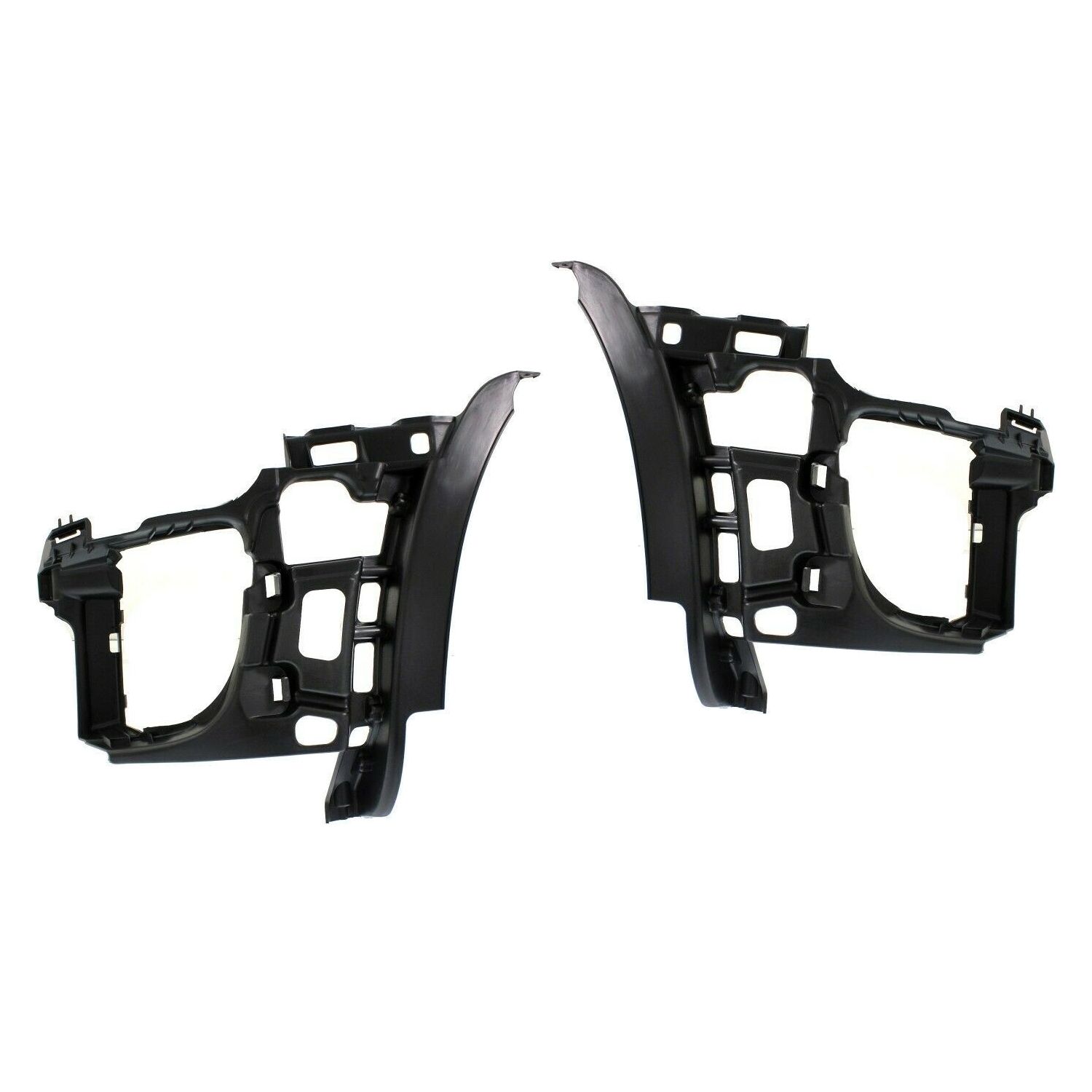 Bumper Bracket Set For 2010-2014 Volkswagen GTI 2-pc Front Left & Right Plastic