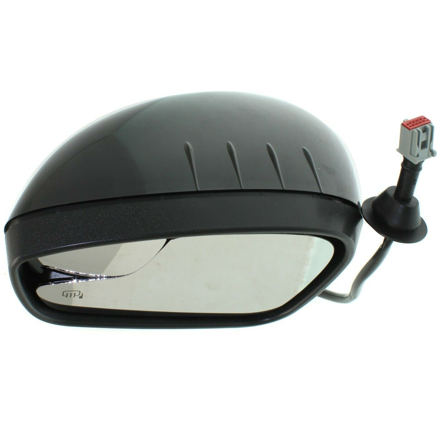 Power Mirror For 2011-13 Fiesta Left Side Manual Fold Heated Paintable