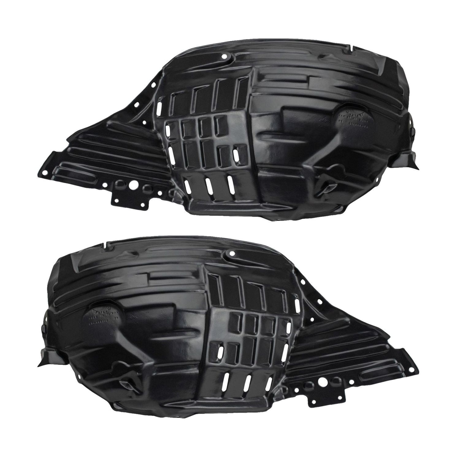 For 2004-2005 Nissan 350Z Enthusiast Convertible Front Inner Fender Liner Set