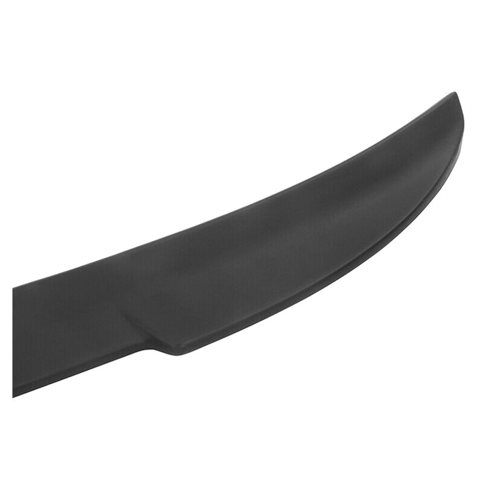Fits 21-23 Ford Mustang Mach-E IKON Matte Black Rear MID Trunk Spoiler Lip - ABS