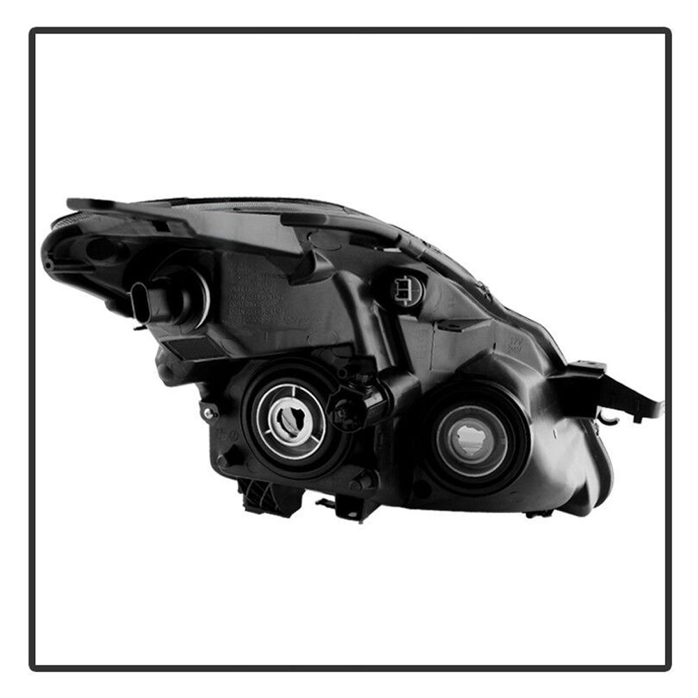 For 07-09 Altima S A86524-F222NASBBHHH Black Bezel Halogen Headlights Headlamps