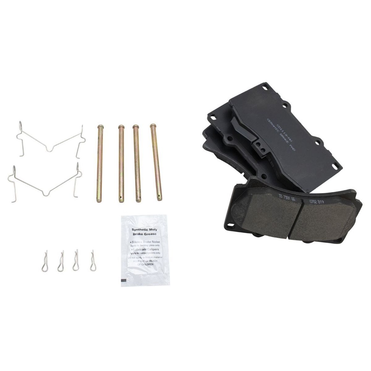 For 06-10 H3 09-10 H3T Brake Performance Rotor & Posi Ceramic Pad Kit Front