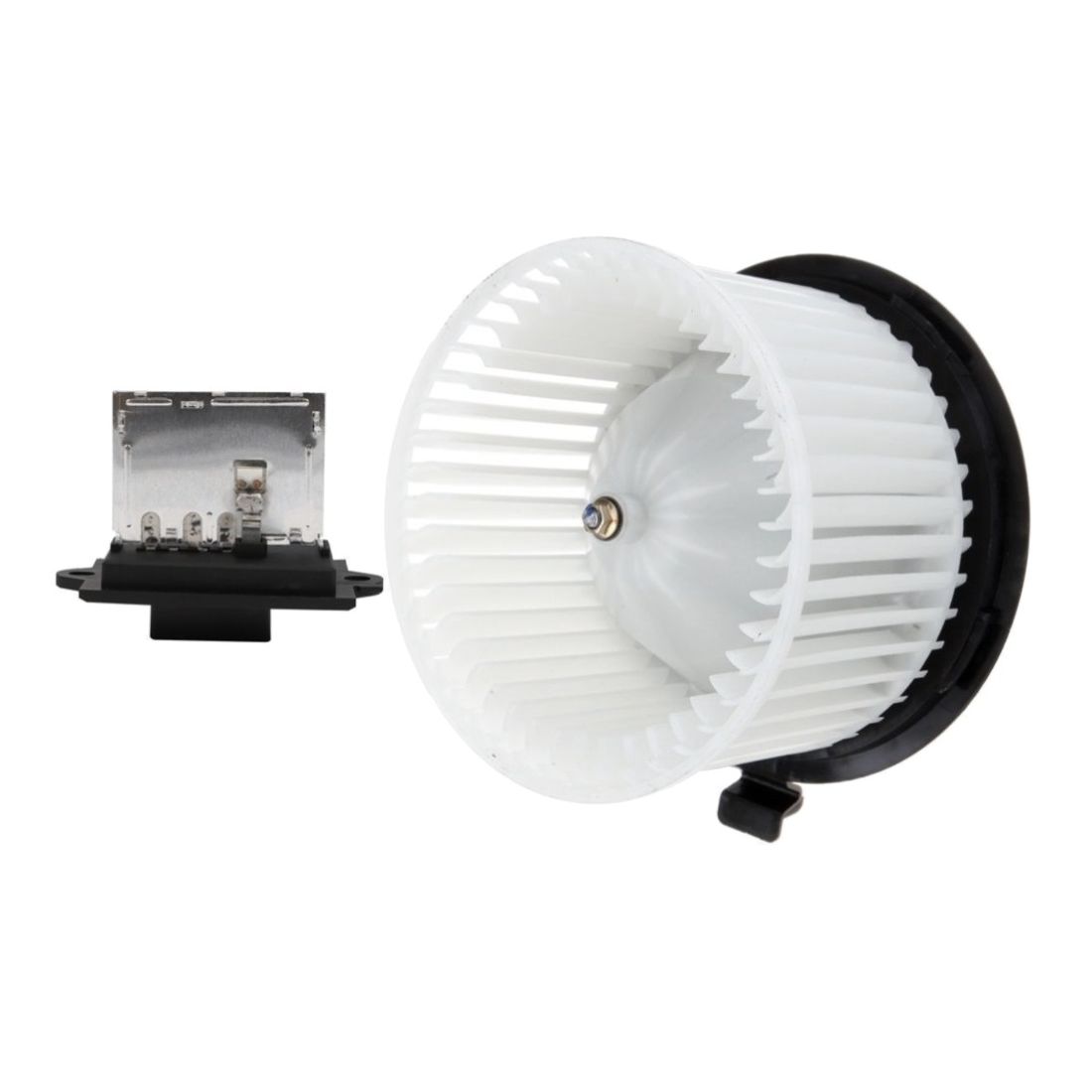 A/C Heater Blower Motor And Resistor For 07-11 Versa S 07-11 Versa SL Front Kit