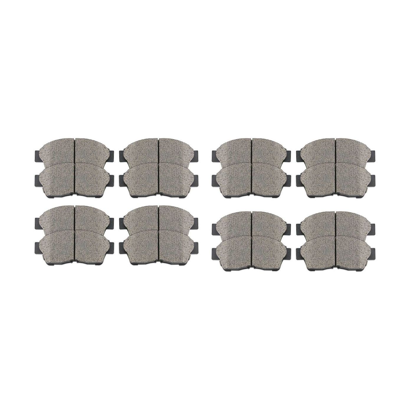 4 Sets Of - For 1996-2000 RAV4 1992-2001 Camry 1993-1997 Corolla Front Ceramic Brake