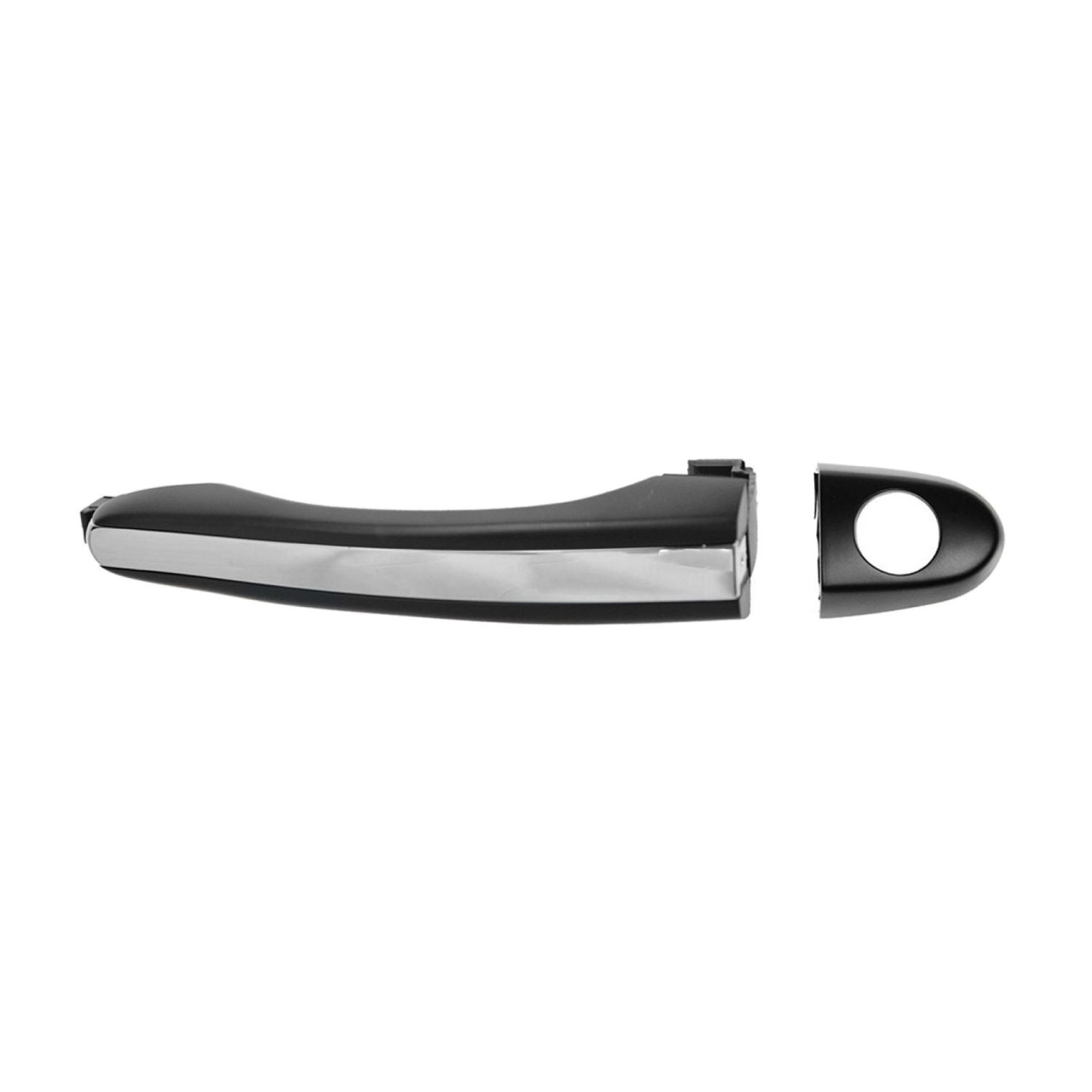 Front Outside Chrome & Black Door Handle Driver Side Left LF For Hyundai