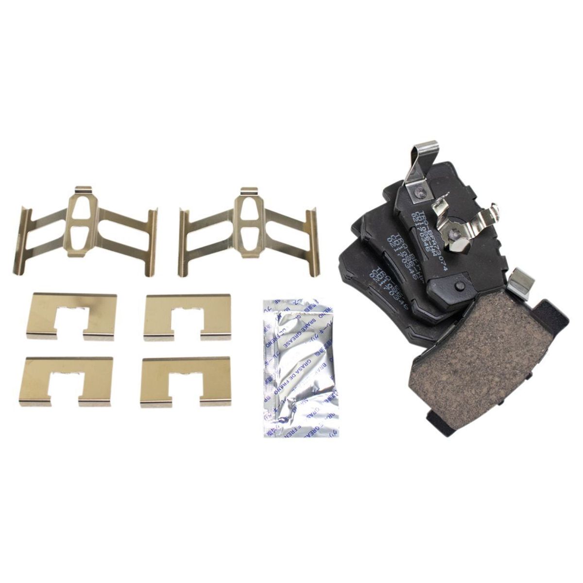 For Honda 2005-2006 CR-V Sport Utility Rear Brake Calipers Ceramic Pads & Rotors