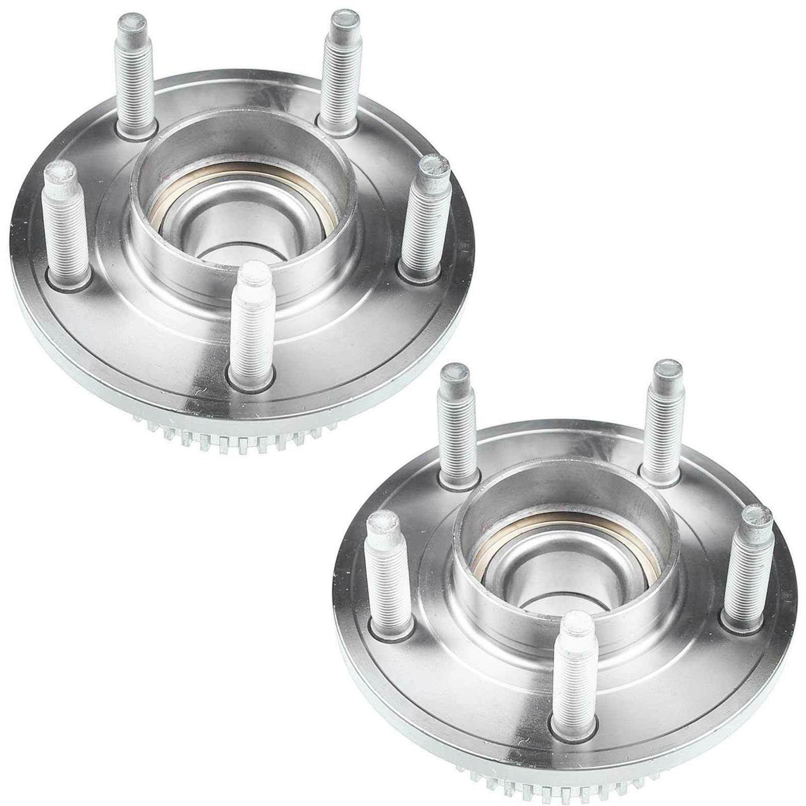 For 2005-2014 Mustang GT Convertible Front L & R Wheel Hub Bearing Assembly
