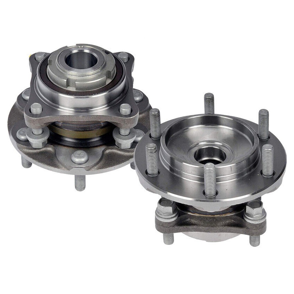 Front Wheel Hub Bearing Assemblies 2WD 2pcs
