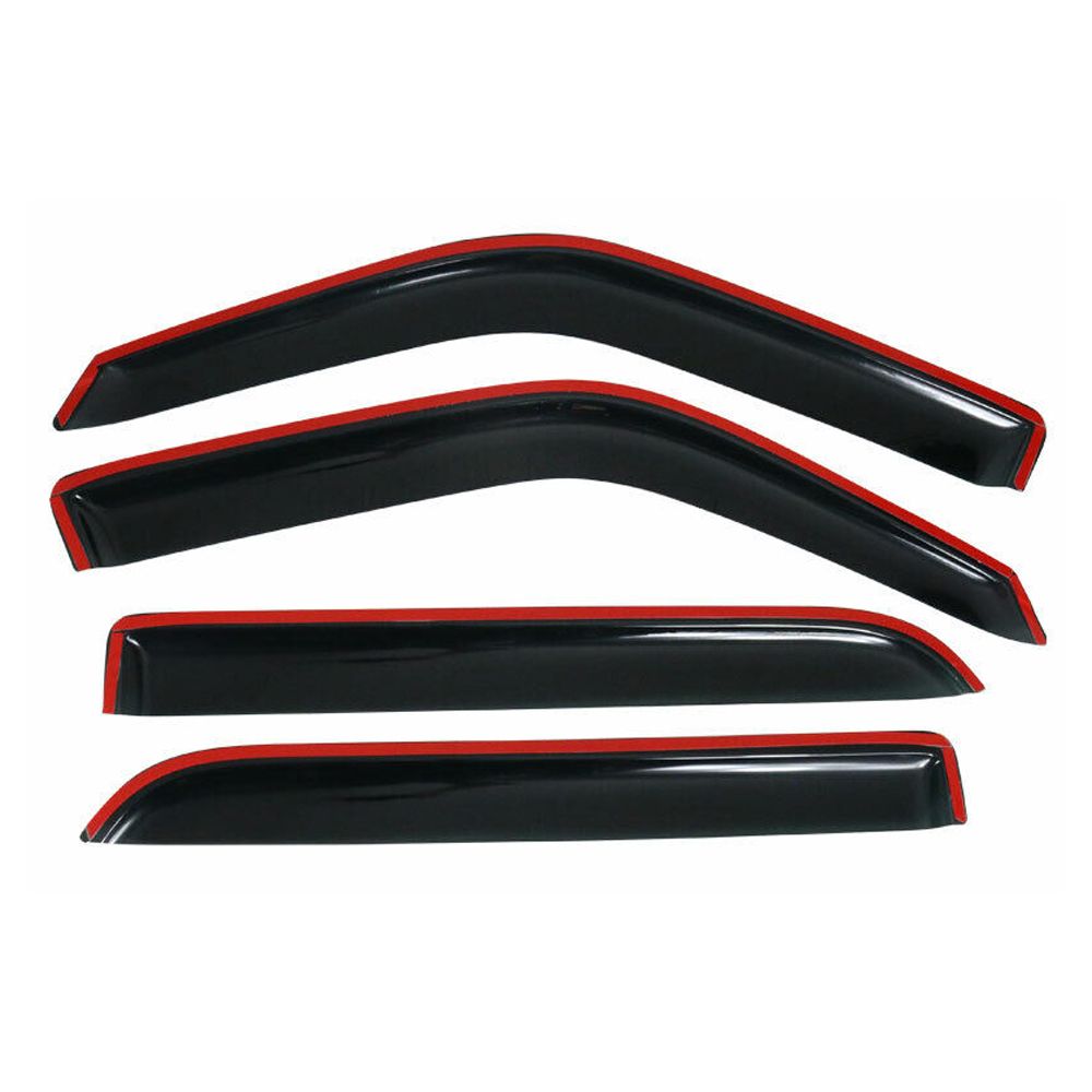 2 Sets Of - For 97-17 Ford Expedition 98-17 Lincoln Navigator Window Visors Rain Sun